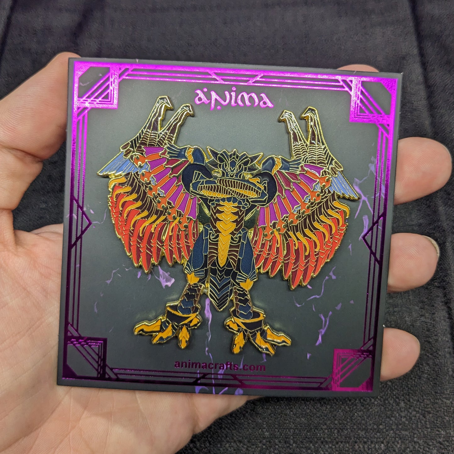 Bahamut Enamel Pin | Final Fantasy X