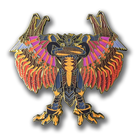 Bahamut Enamel Pin | Final Fantasy X