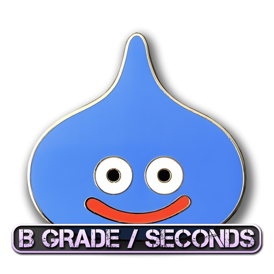 Blue Slime Enamel Pin (Dragon Quest) (B Grade)