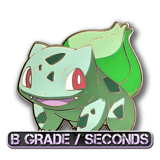 Bulbasaur Enamel Pin (Pokemon) (B Grade)