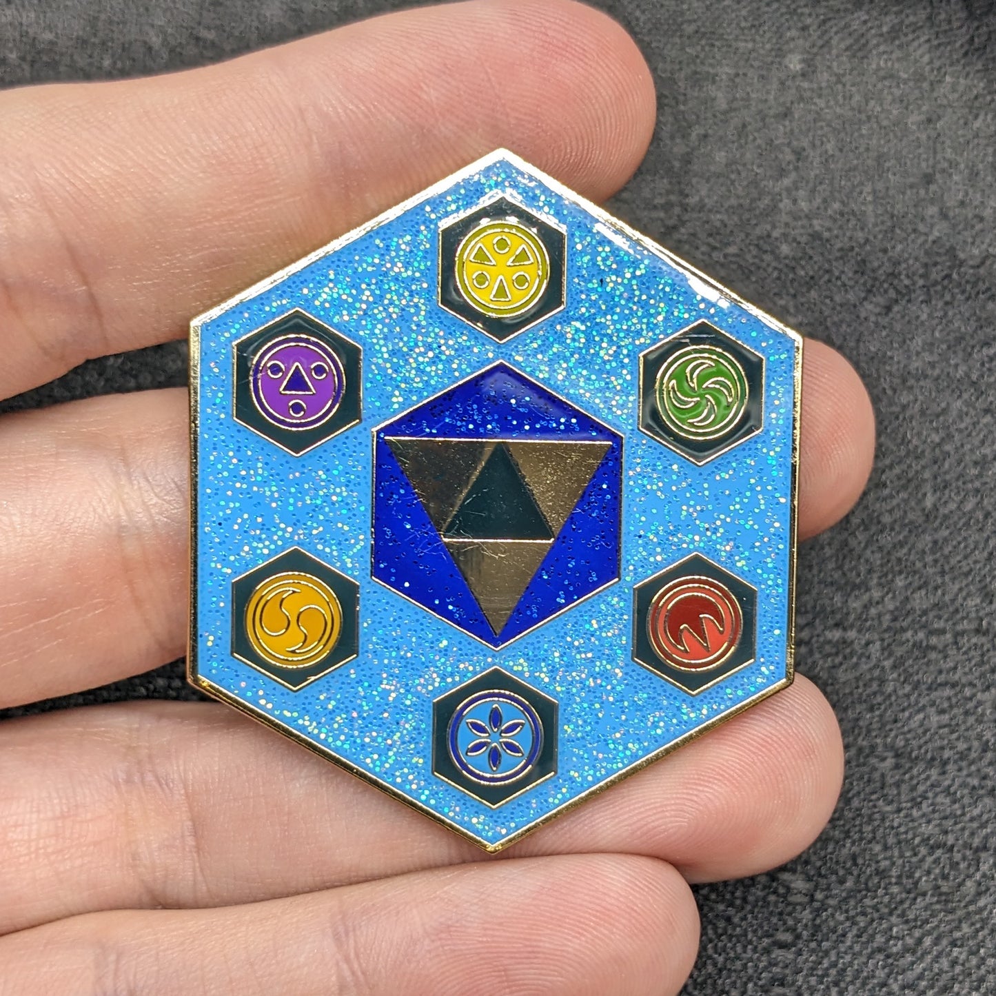 Chamber Of Sages Enamel Pin