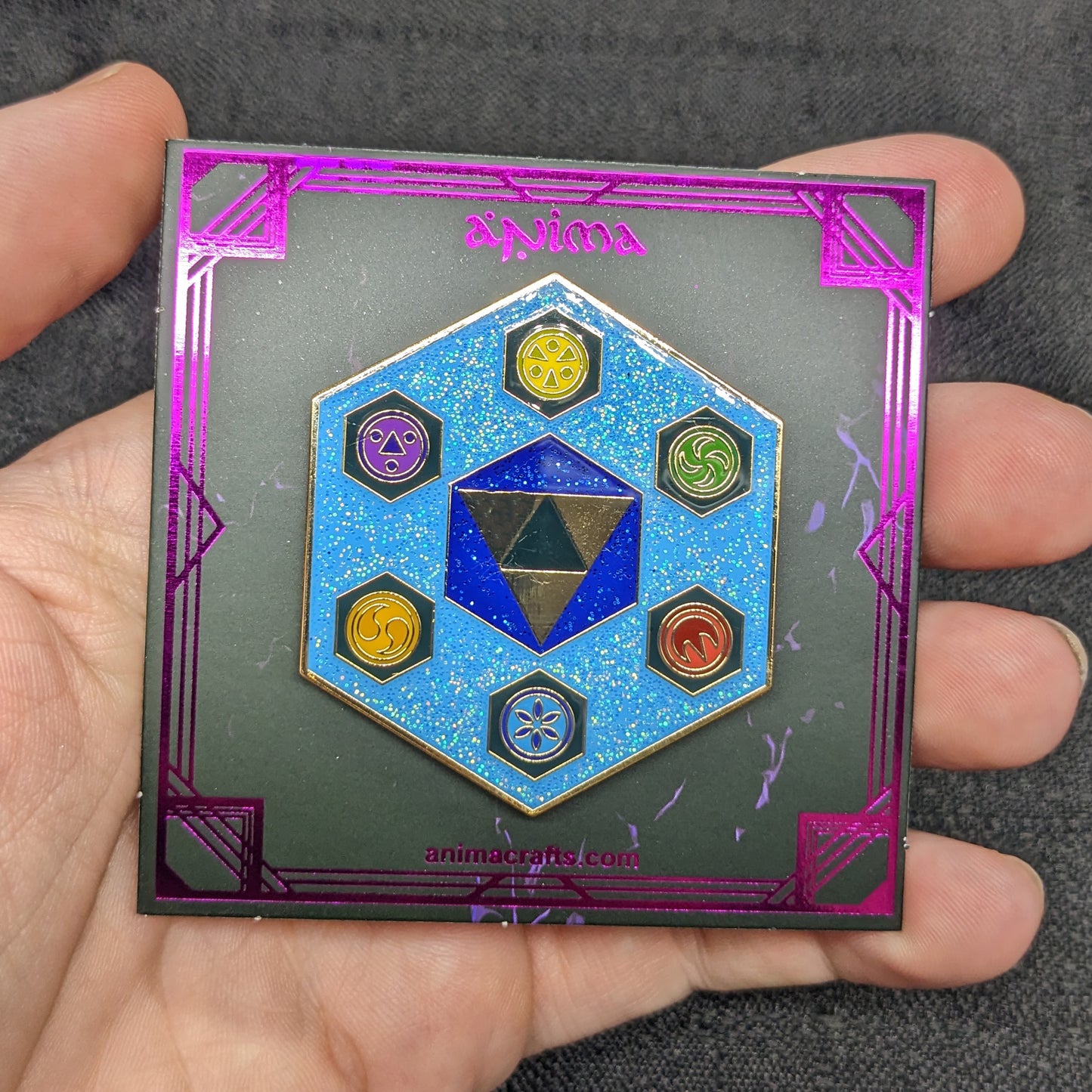 Chamber Of Sages Enamel Pin