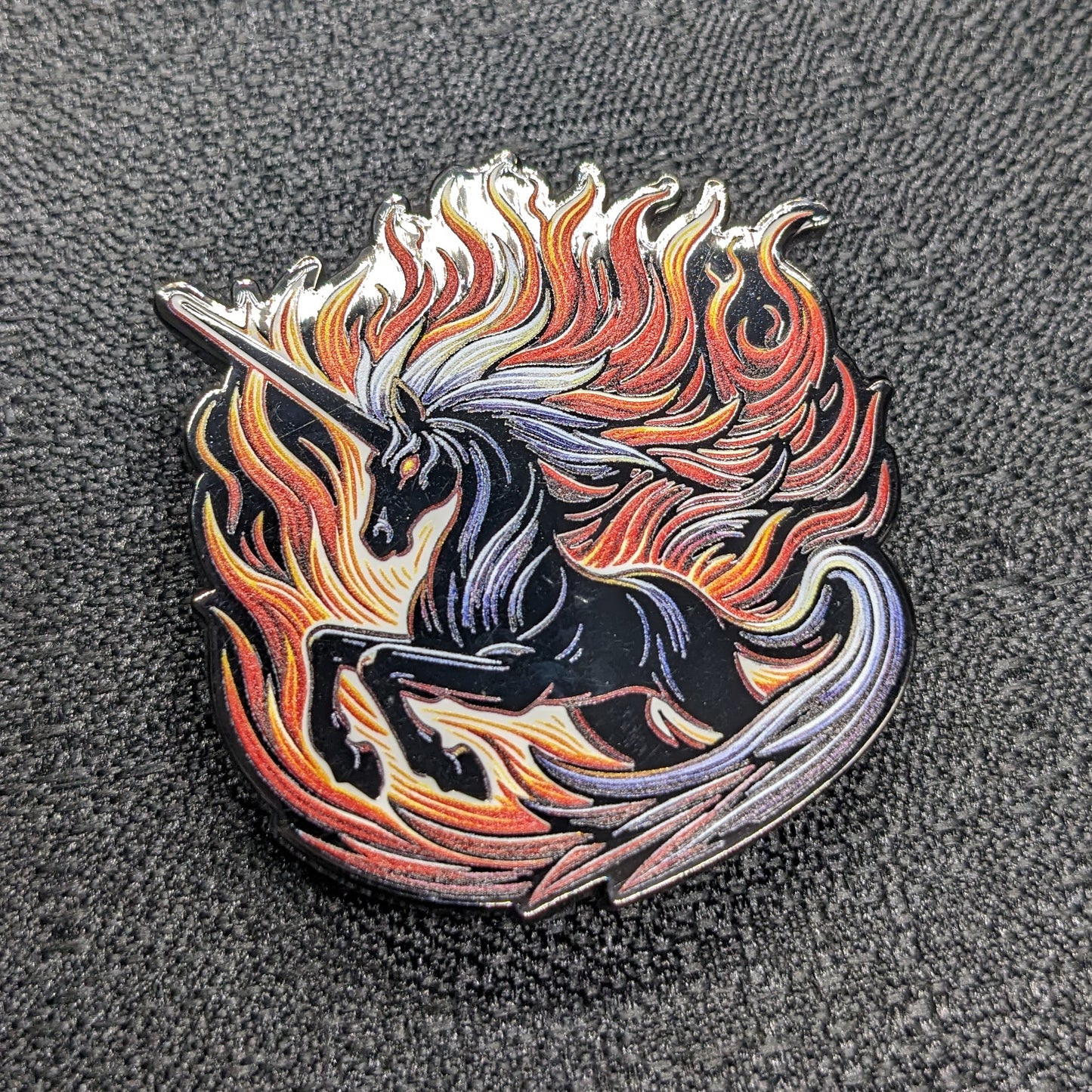Dark Unicorn Enamel Pin
