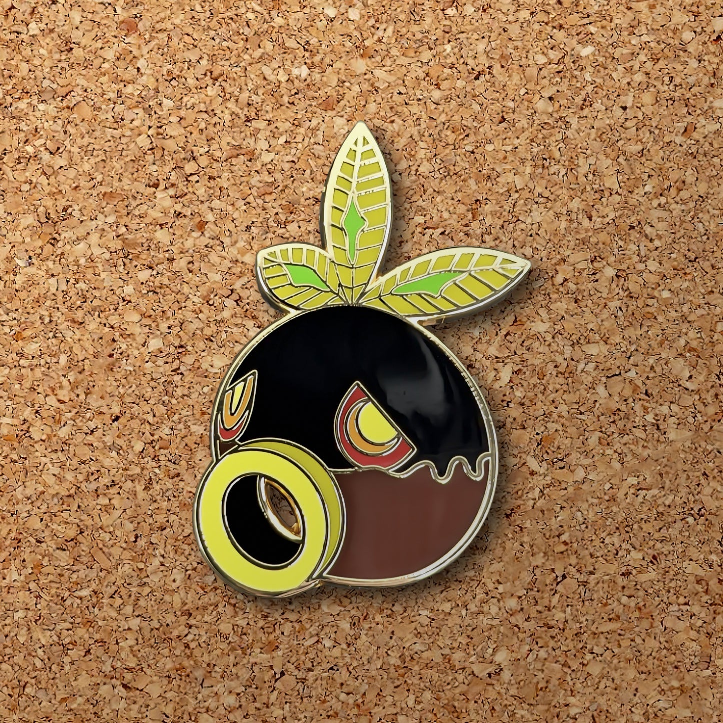 Deku Mask Enamel Pin (The Legend Of Zelda: Majora's Mask)