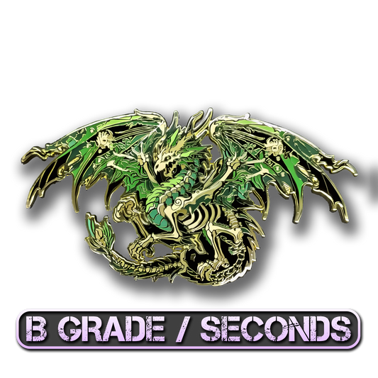 Draeghuul, Dragon Of Decay Enamel Pin (Dragon Aspects Vol.1) (B Grade)