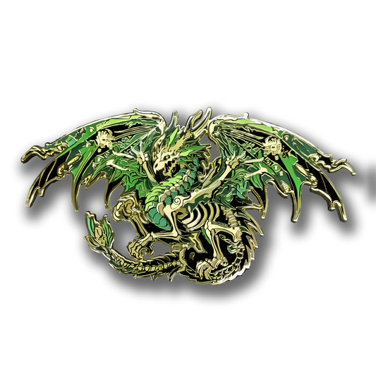 Draeghuul, Dragon Of Decay Enamel Pin (Dragon Aspects Vol.1)