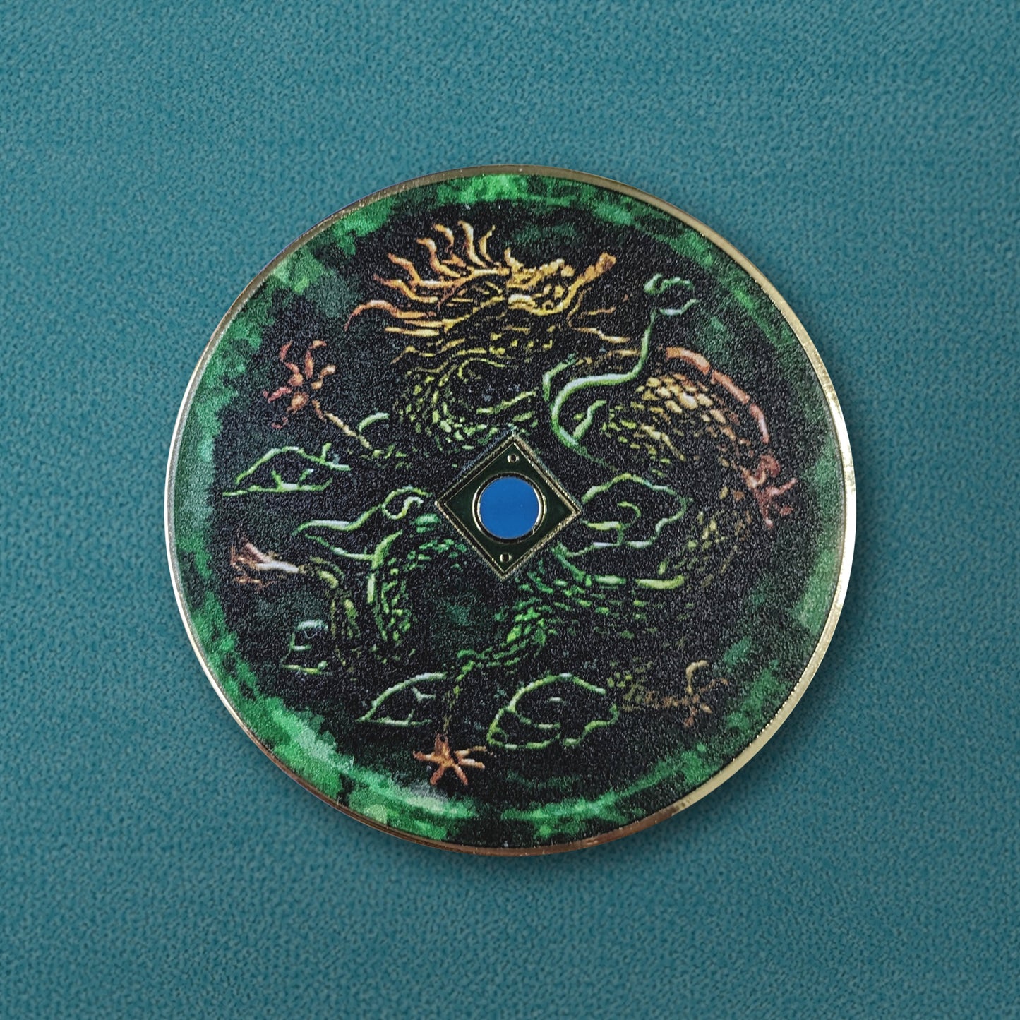 Dragon Mirror Enamel Pin (Shenmue)