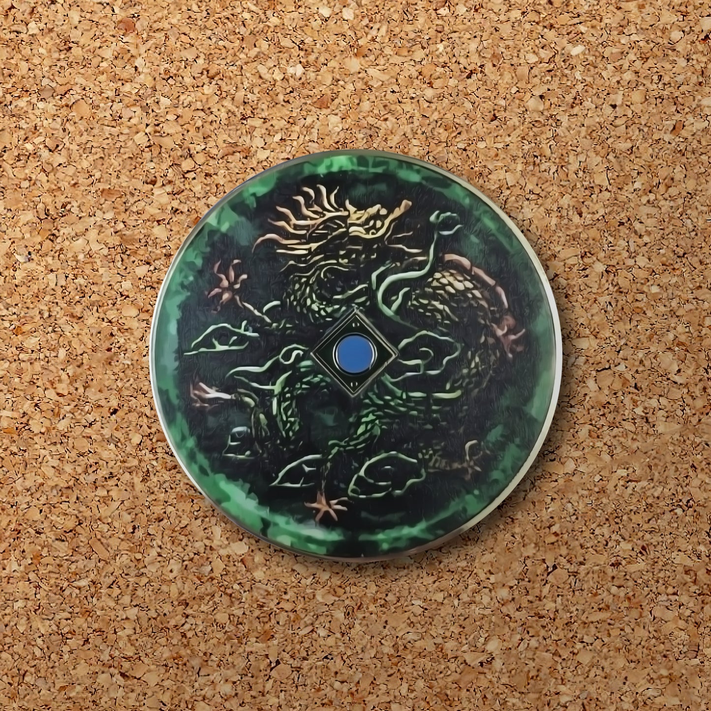 Dragon Mirror Enamel Pin (Shenmue)