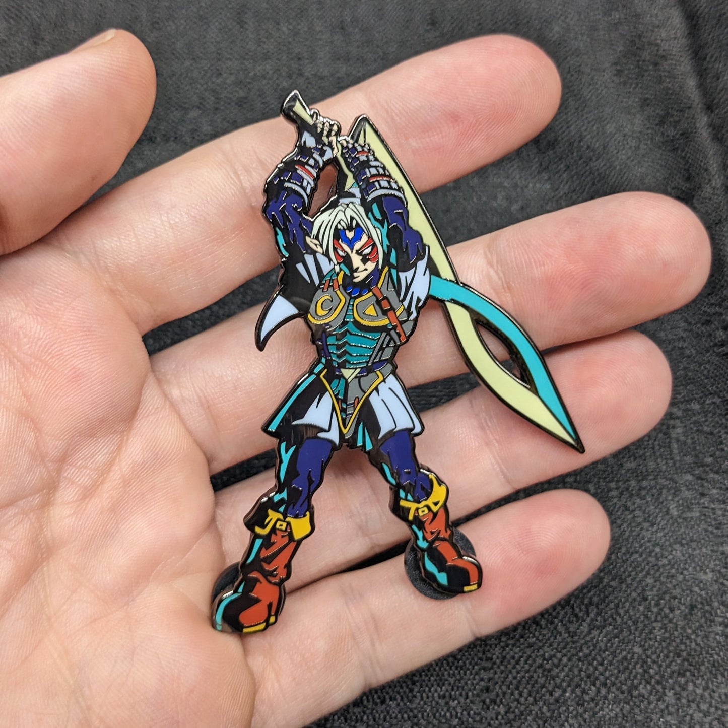 Fierce Deity Link Enamel Pin (The Legend Of Zelda: Majora's Mask)