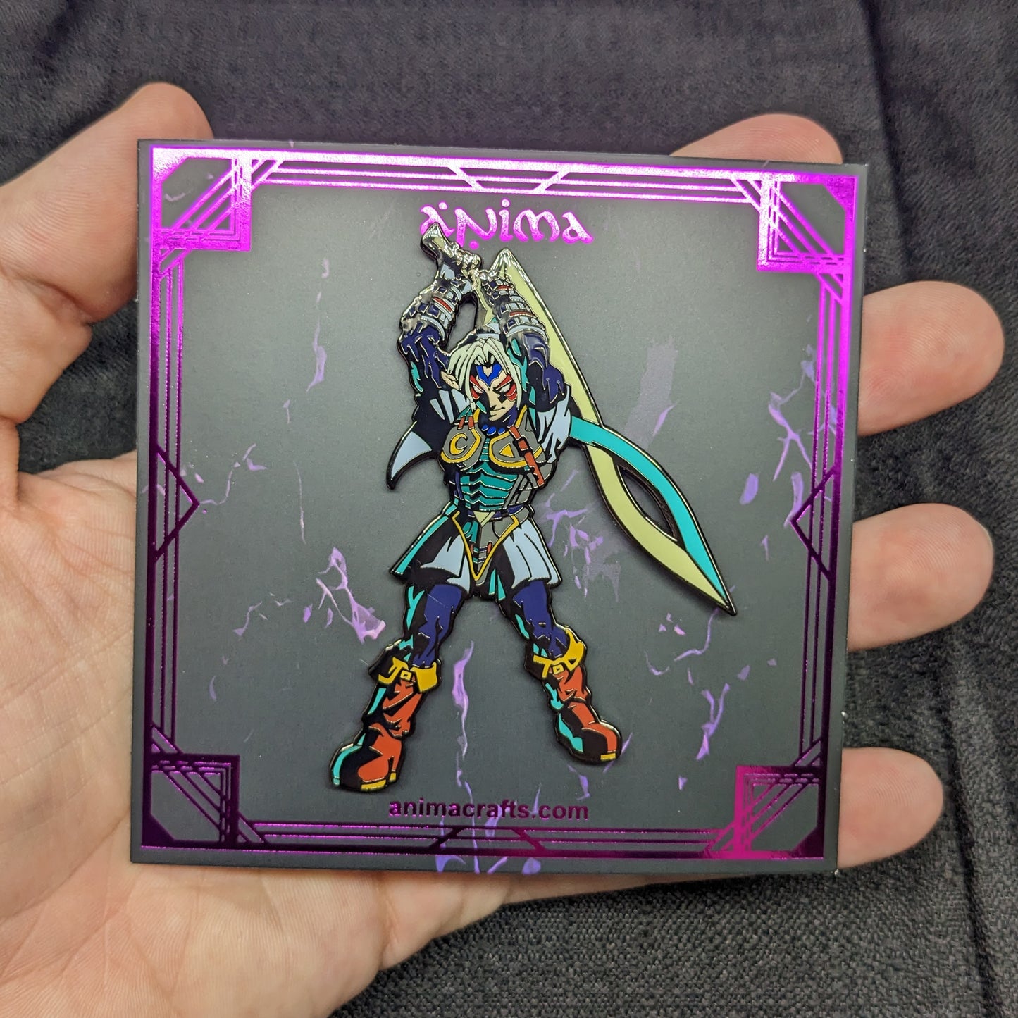 Fierce Deity Link Enamel Pin (The Legend Of Zelda: Majora's Mask)