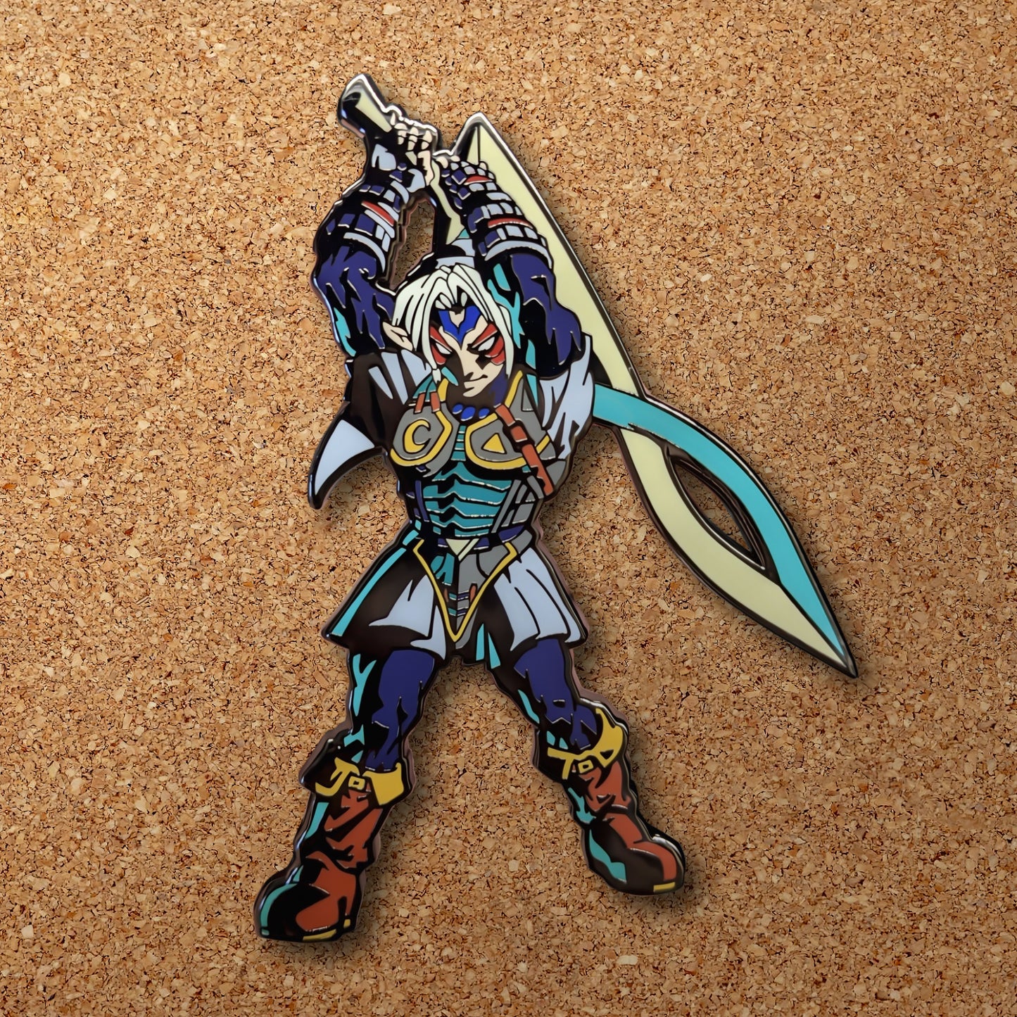 Fierce Deity Link Enamel Pin (The Legend Of Zelda: Majora's Mask)