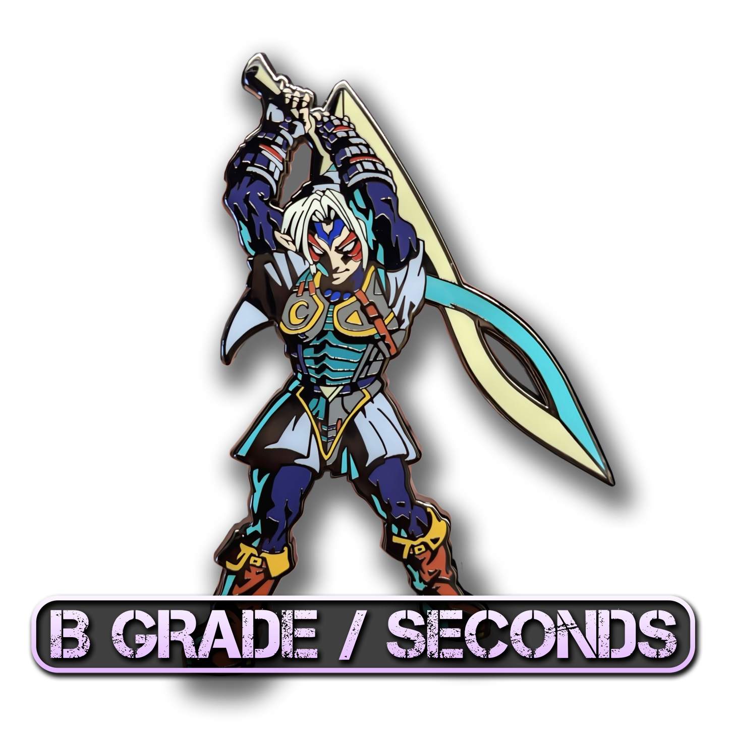 Fierce Deity Link Enamel Pin (The Legend Of Zelda: Majora's Mask) (B Grade)