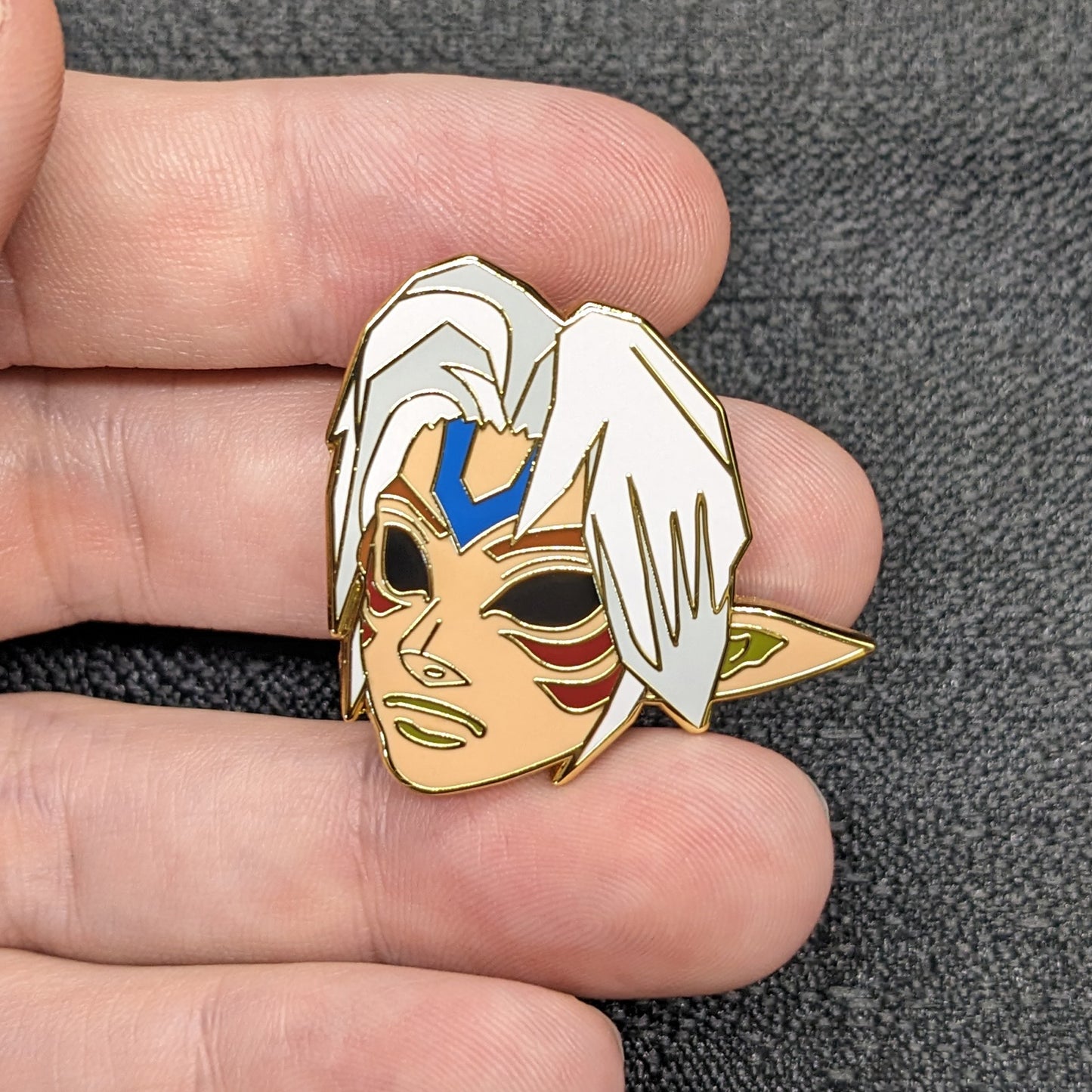 Fierce Deity's Mask Enamel Pin (The Legend Of Zelda: Majora's Mask)