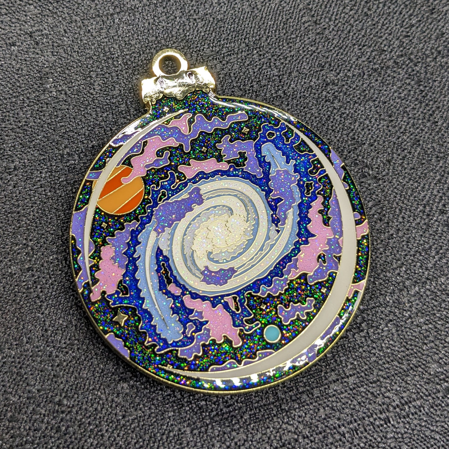 Galaxy Ornament Enamel Pin