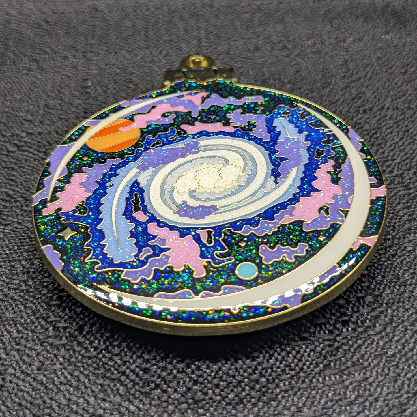 Galaxy Ornament Enamel Pin