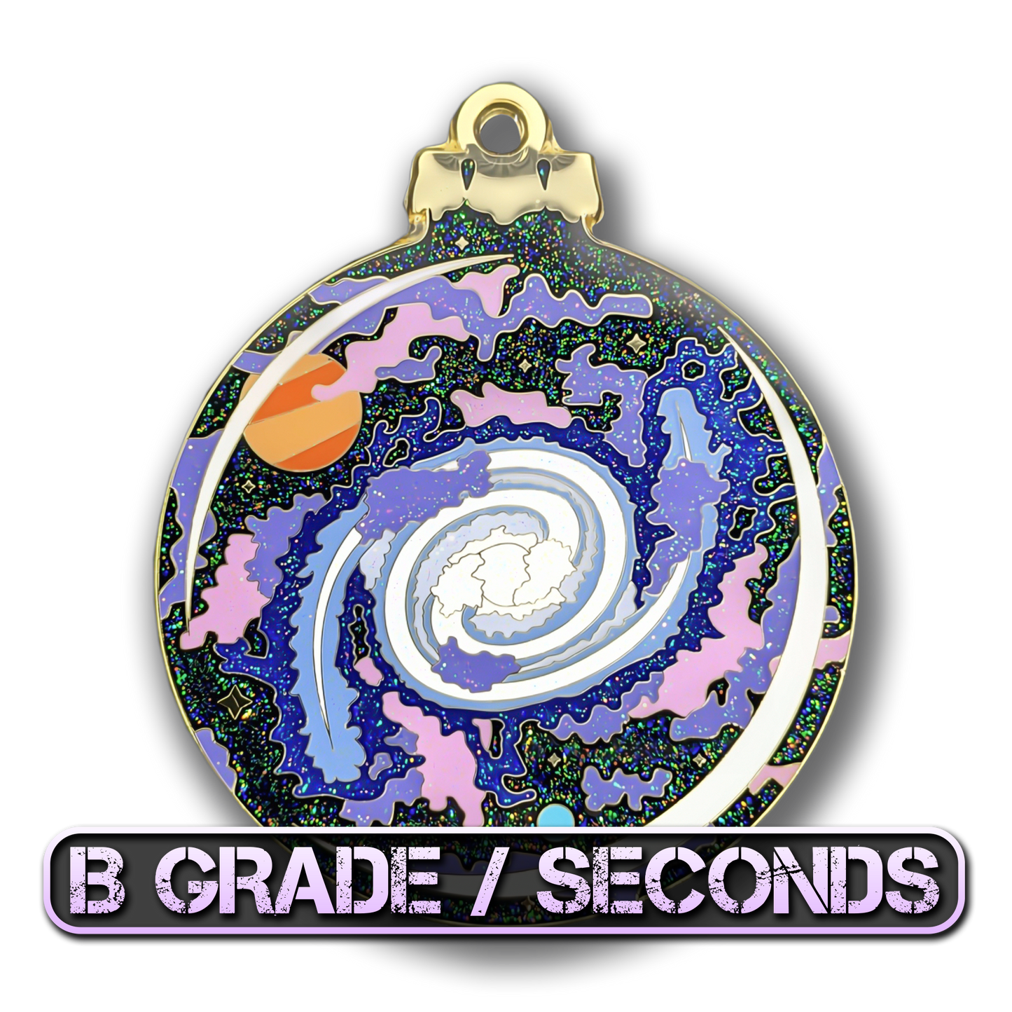 Galaxy Ornament Enamel Pin (B Grade)