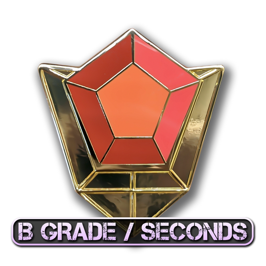 Goron's Ruby Enamel Pin (The Legend Of Zelda: Ocarina Of Time) (B Grade)