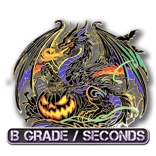 Gourtrix, Dragon Of Fright Enamel Pin (Dragon Aspects Vol.1) (B Grade)