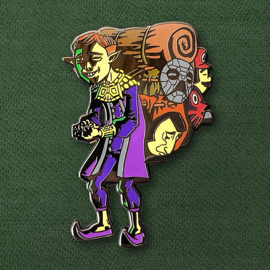 Happy Mask Salesman Enamel Pin (The Legend Of Zelda: Majora's Mask)