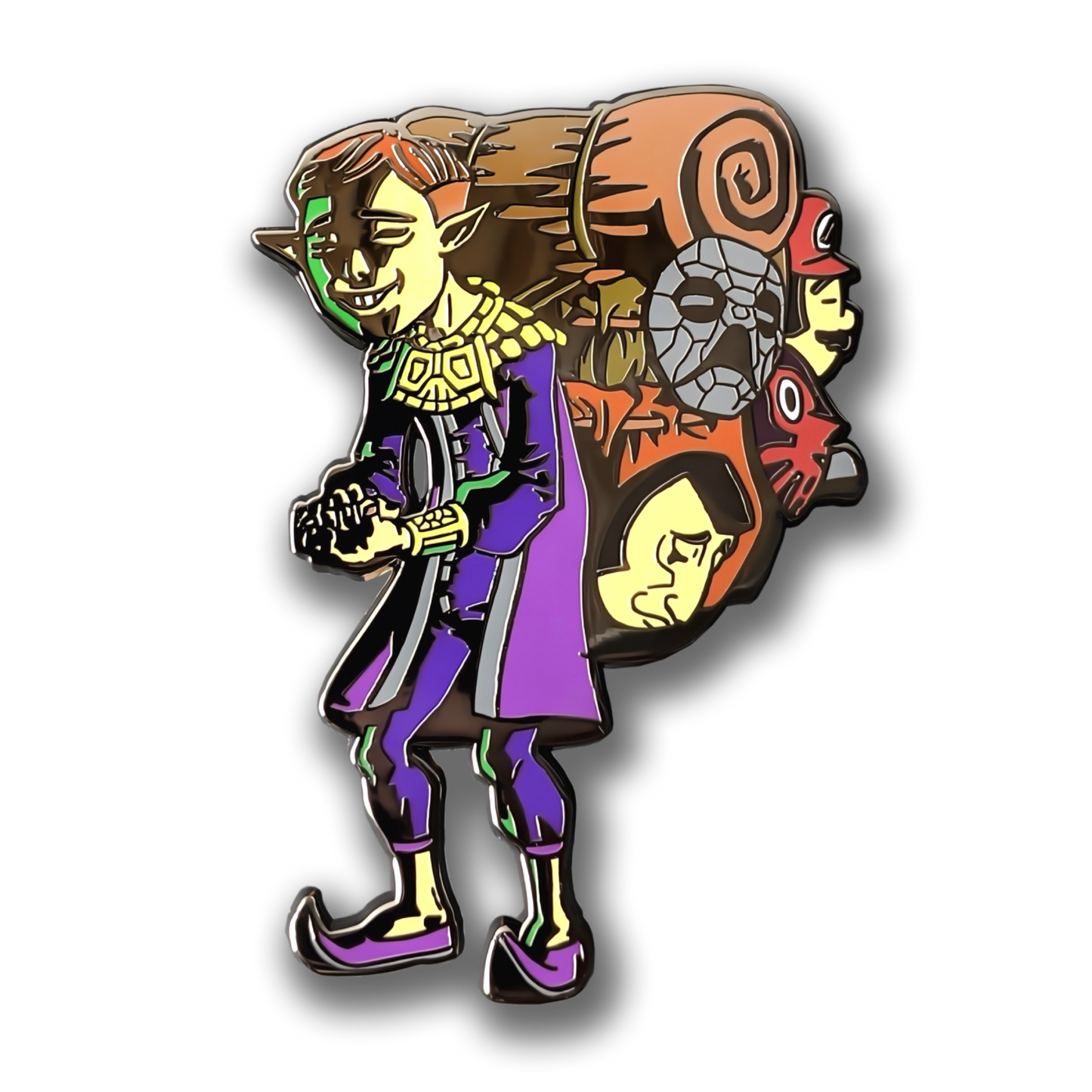 Happy Mask Salesman Enamel Pin (The Legend Of Zelda: Majora's Mask)