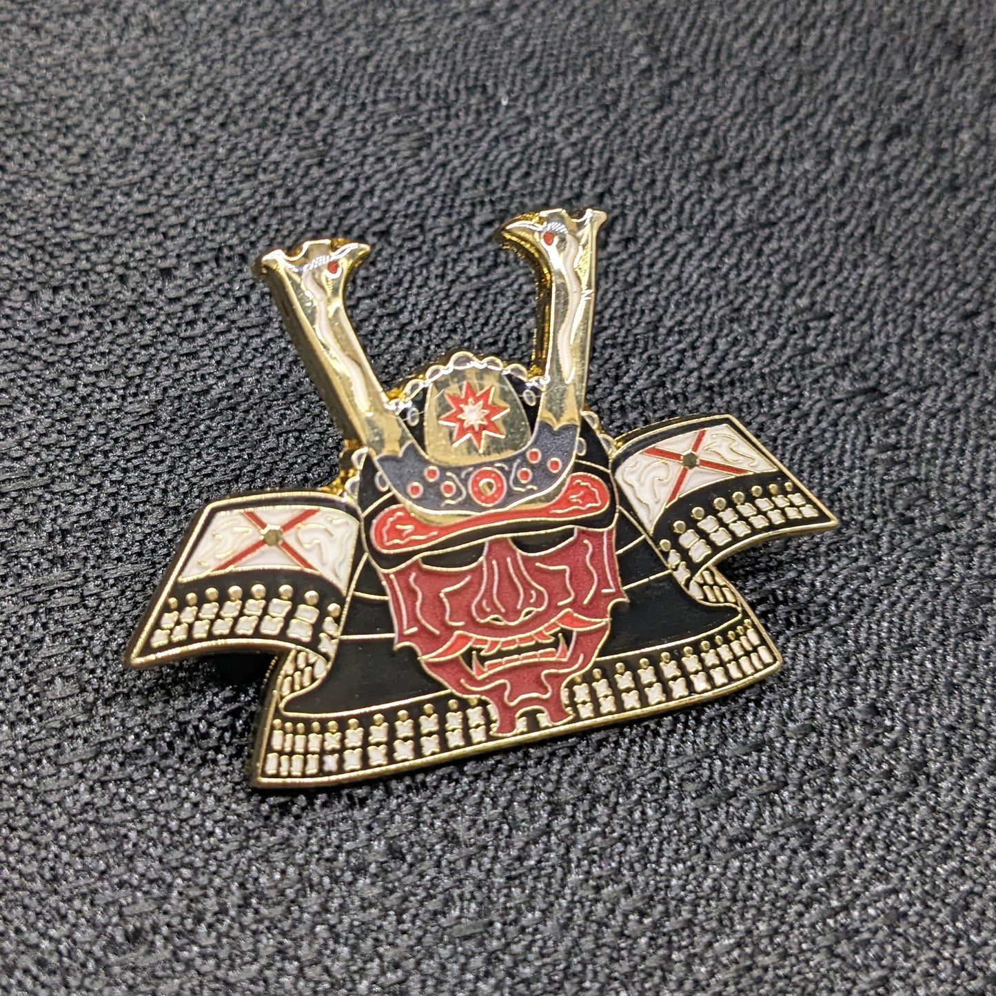 Hell Kabuto Enamel Pin (B Grade)