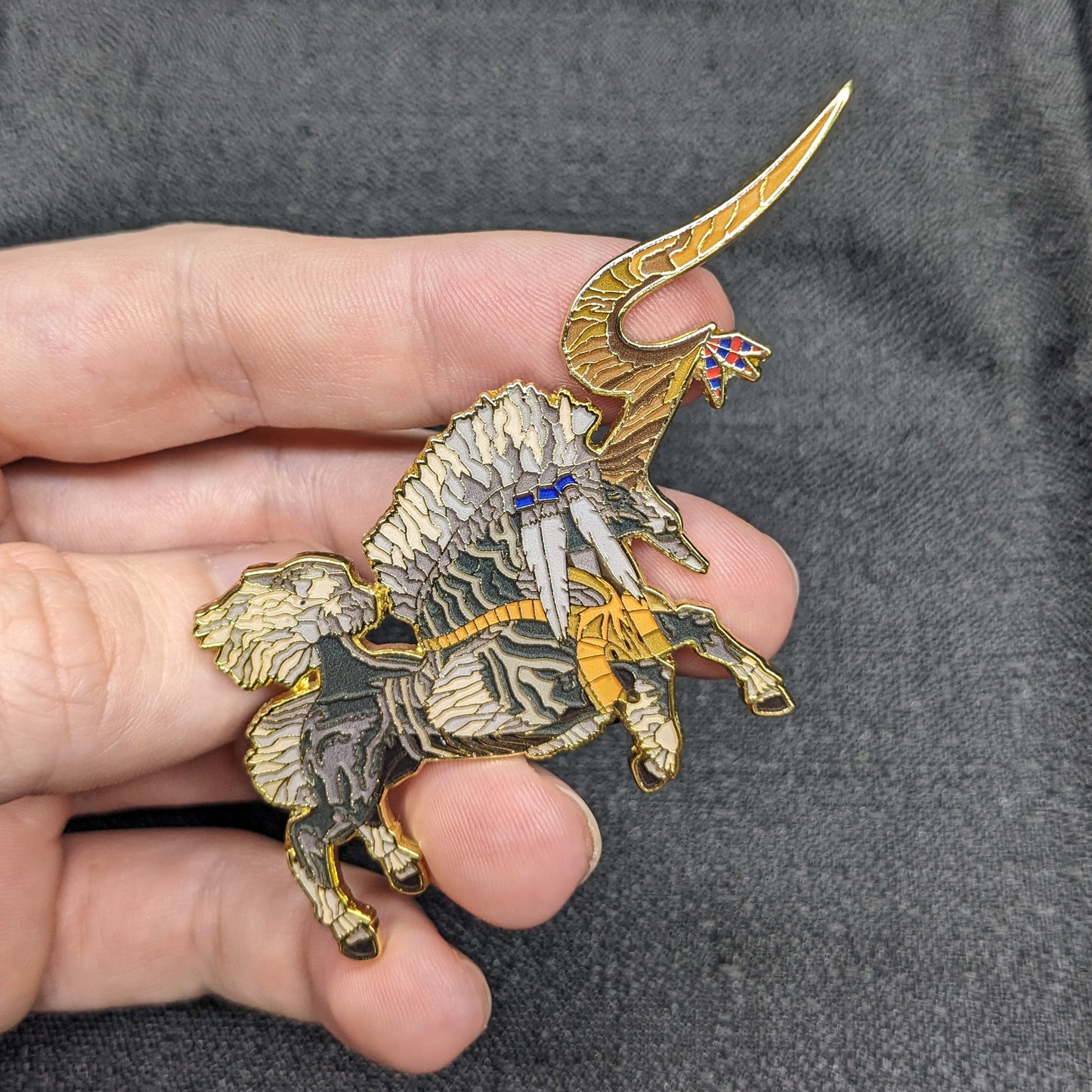 Ixion Enamel Pin | Final Fantasy X