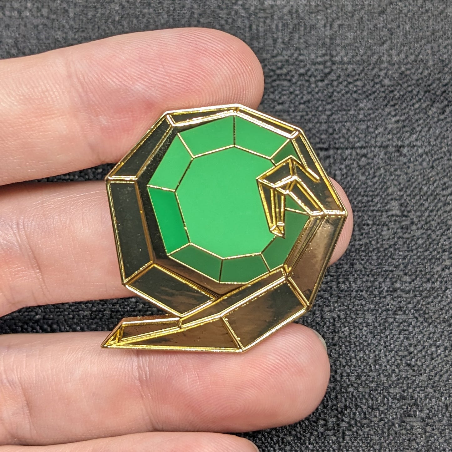 Kokiri's Emerald Enamel Pin (The Legend Of Zelda: Ocarina Of Time)