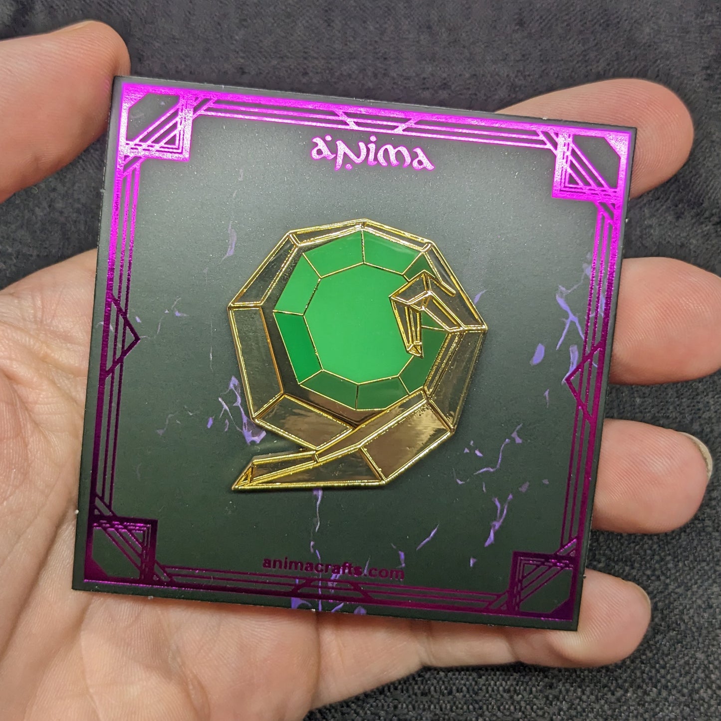Kokiri's Emerald Enamel Pin (The Legend Of Zelda: Ocarina Of Time)