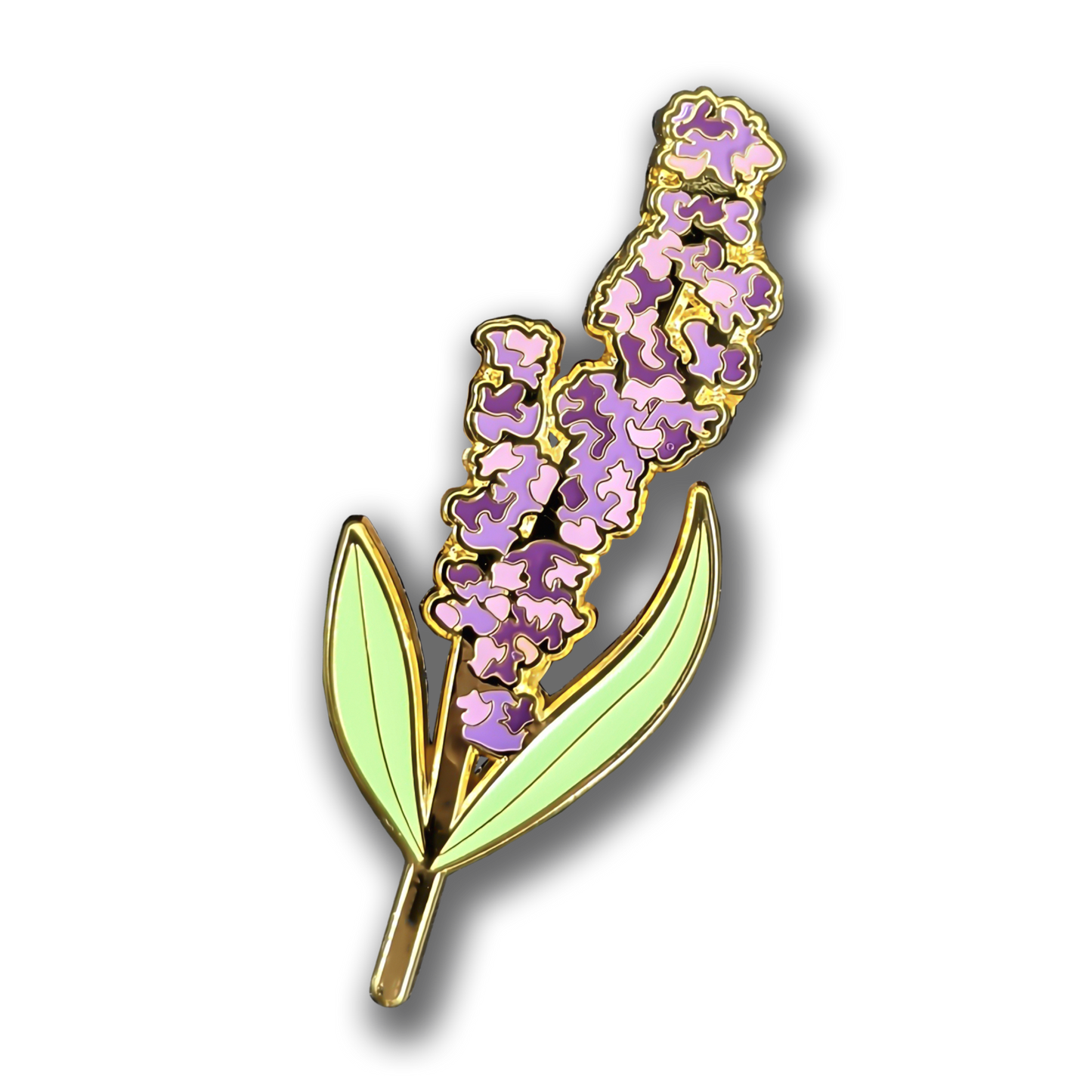 Lavender Sprig Enamel Pin