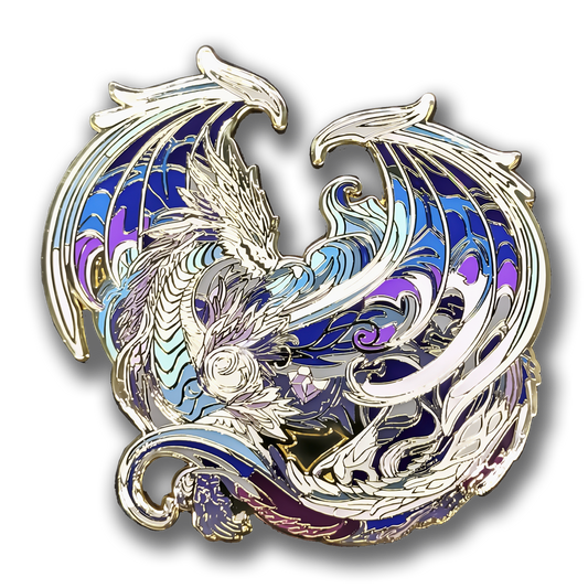 Nocthara, The Moon Dragon Enamel Pin (Dragon Aspects Vol.1)