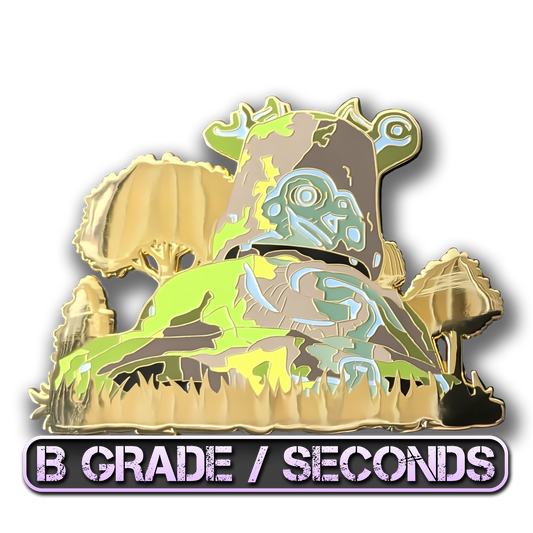 Peaceful Guardian Enamel Pin (B Grade)