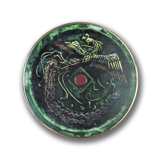 Phoenix Mirror Enamel Pin (Shenmue)