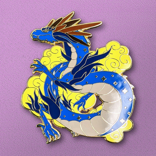 Qinglong - The Azure Dragon Enamel Pin (LE500)