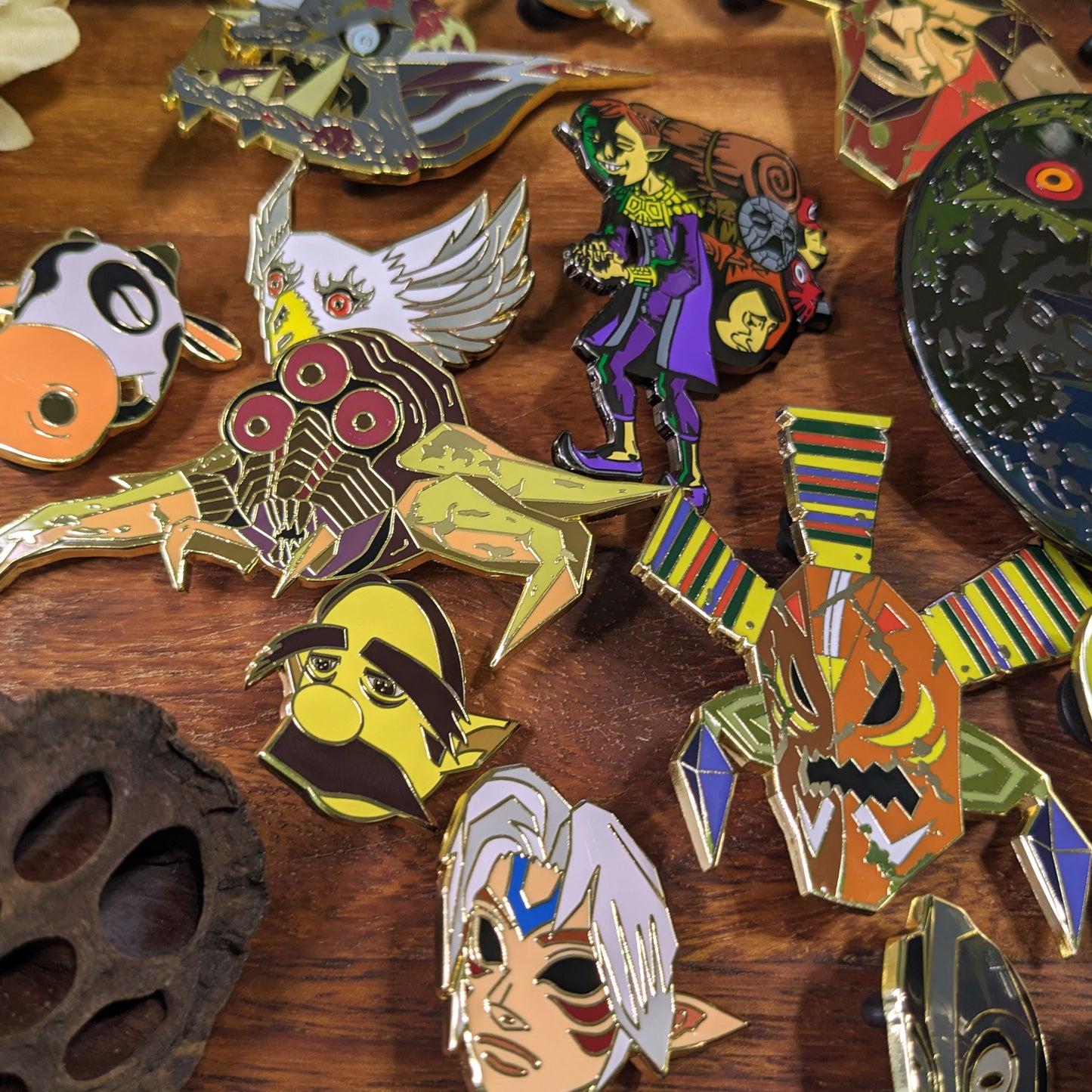 The Legend of Zelda: Majora's Mask Enamel Pins