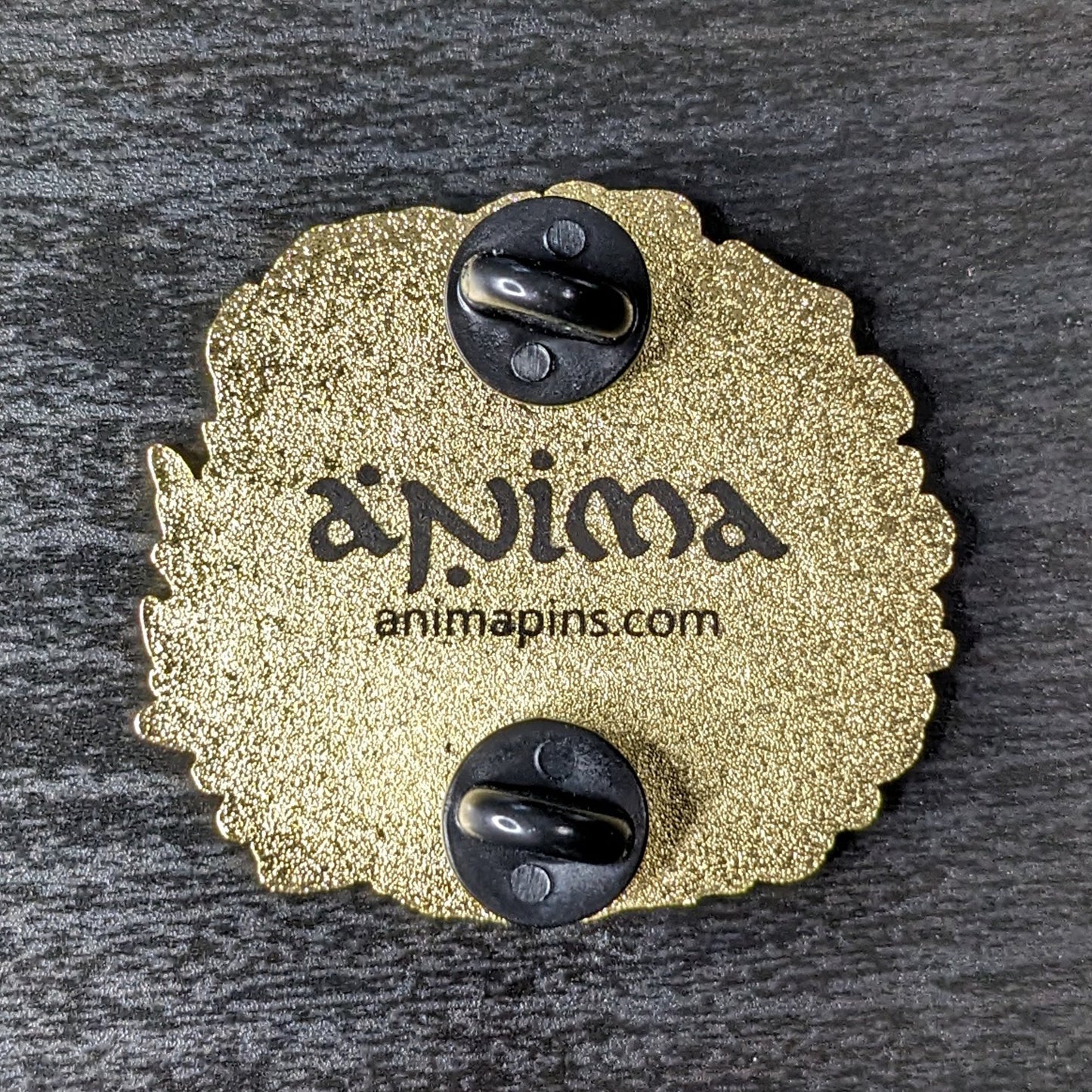 Sleeping Fox Enamel Pin