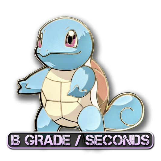 Squirtle Enamel Pin (Pokemon) (B Grade)