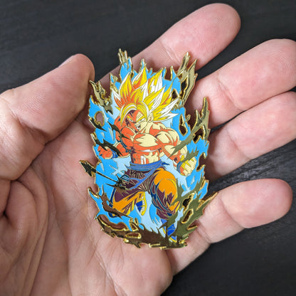 Super Saiyan Goku Enamel Pin