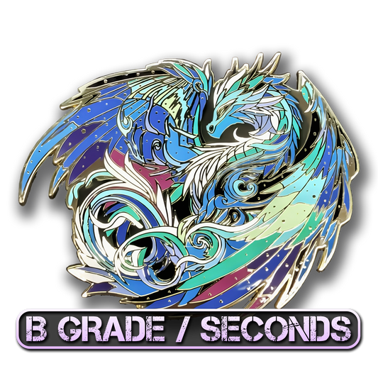 Veloris, The Aurora Dragon Enamel Pin (Dragon Aspects Vol.1) (B Grade)
