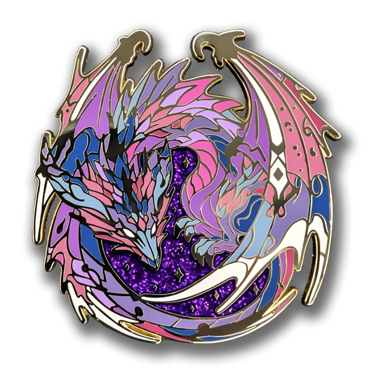 Void Dragon Enamel Pin
