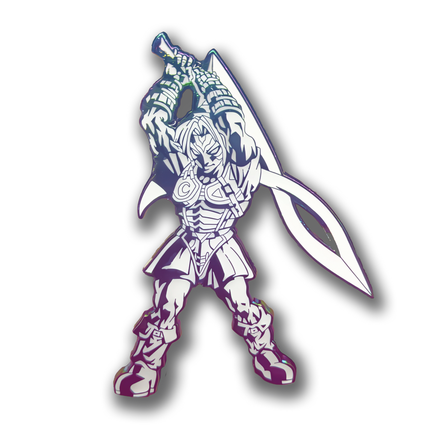 Whiteout Fierce Deity Link Enamel Pin (The Legend Of Zelda: Majora's Mask) | Limited Edition 25