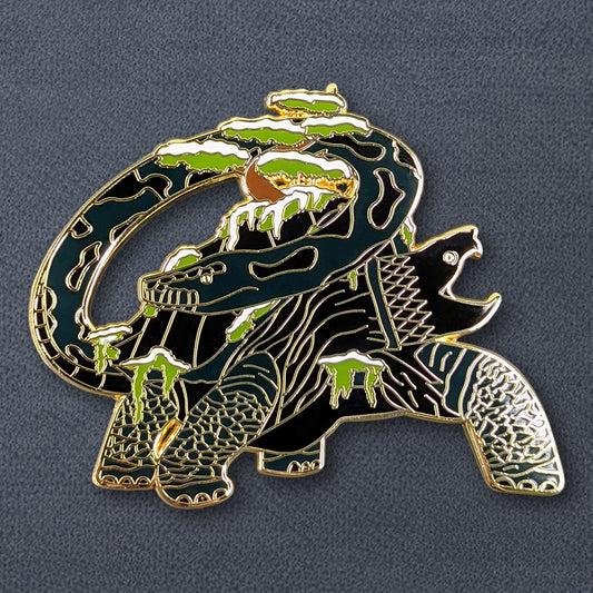 Xuanwu - The Black Tortoise Enamel Pin (LE500)