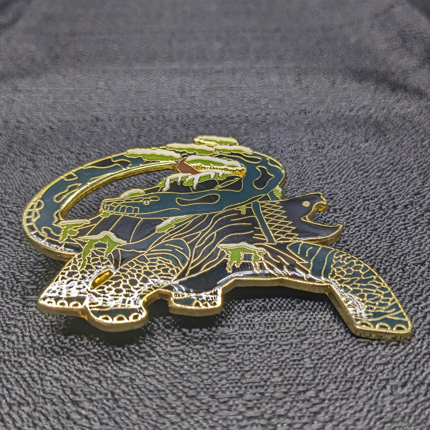 Xuanwu - The Black Tortoise Enamel Pin (LE500)