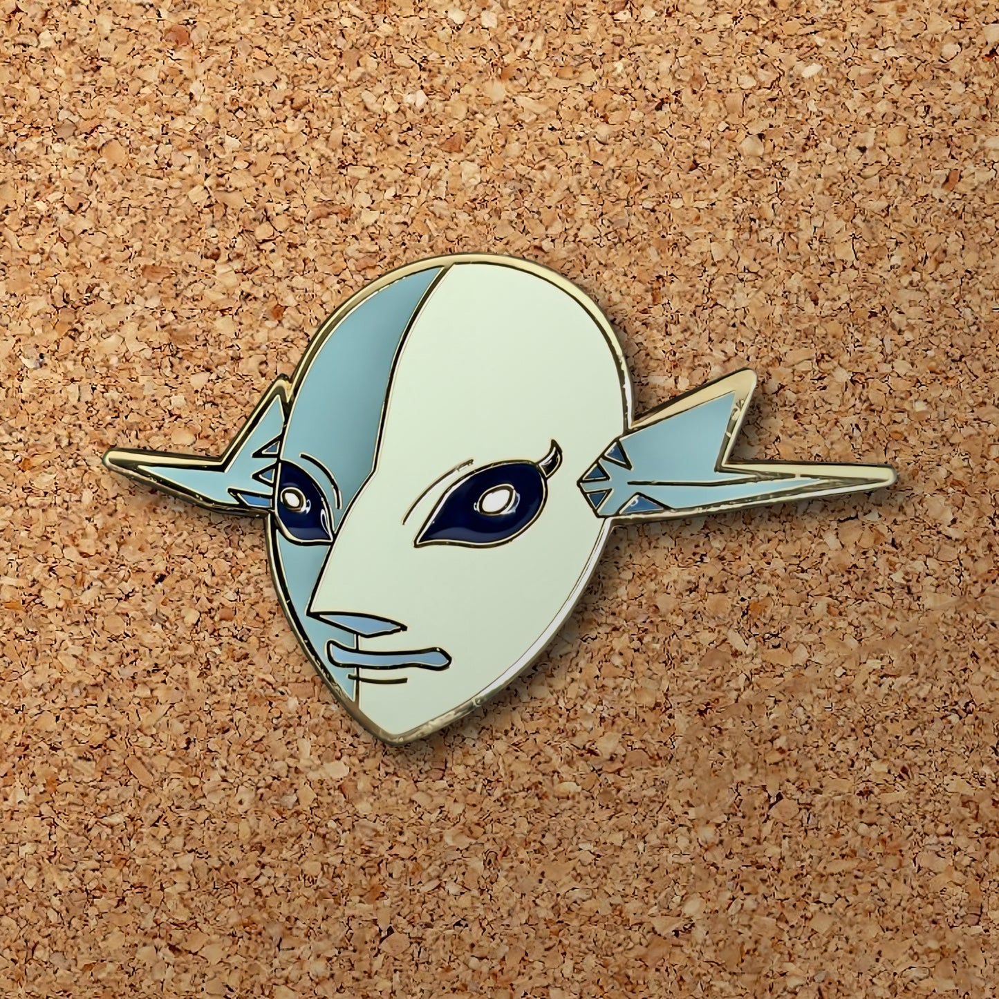 Zora Mask Enamel Pin (The Legend Of Zelda: Majora's Mask)