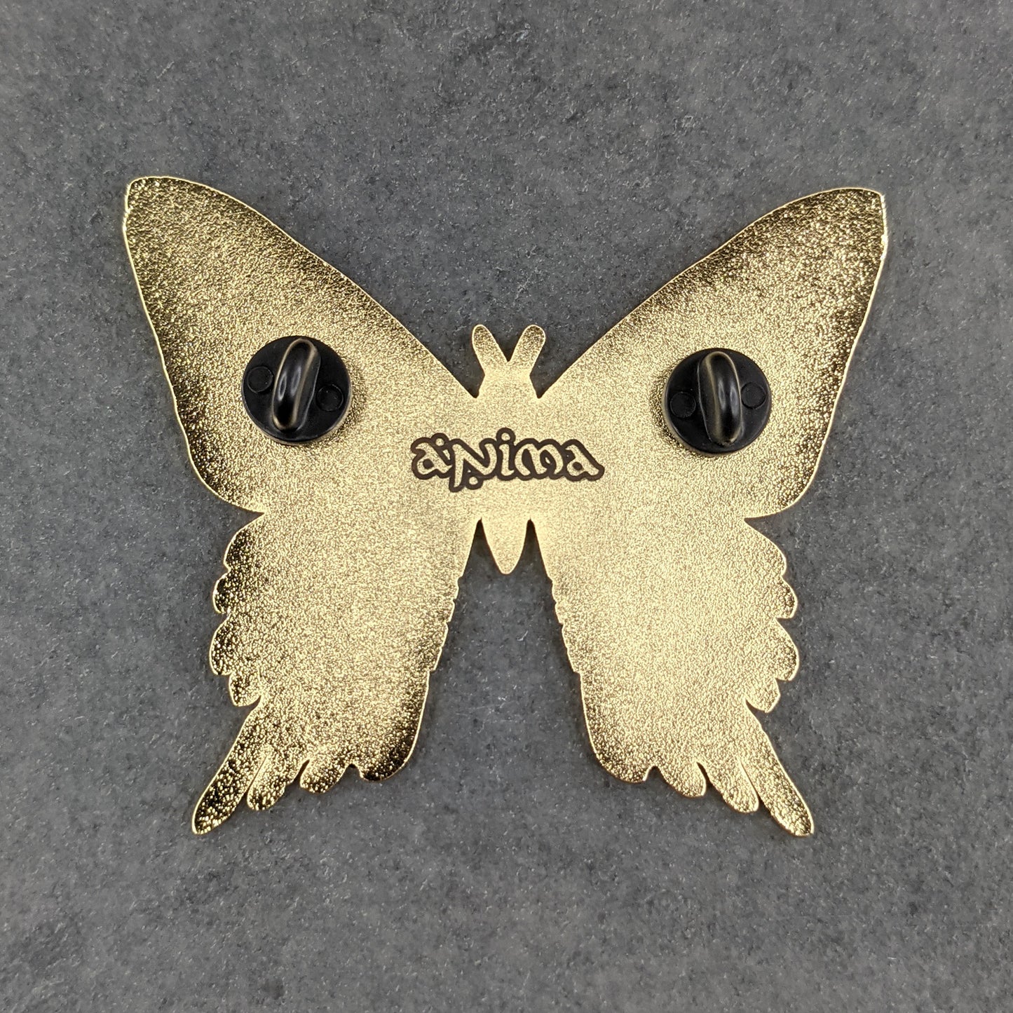 Madagascan Sunset Moth Enamel Pin