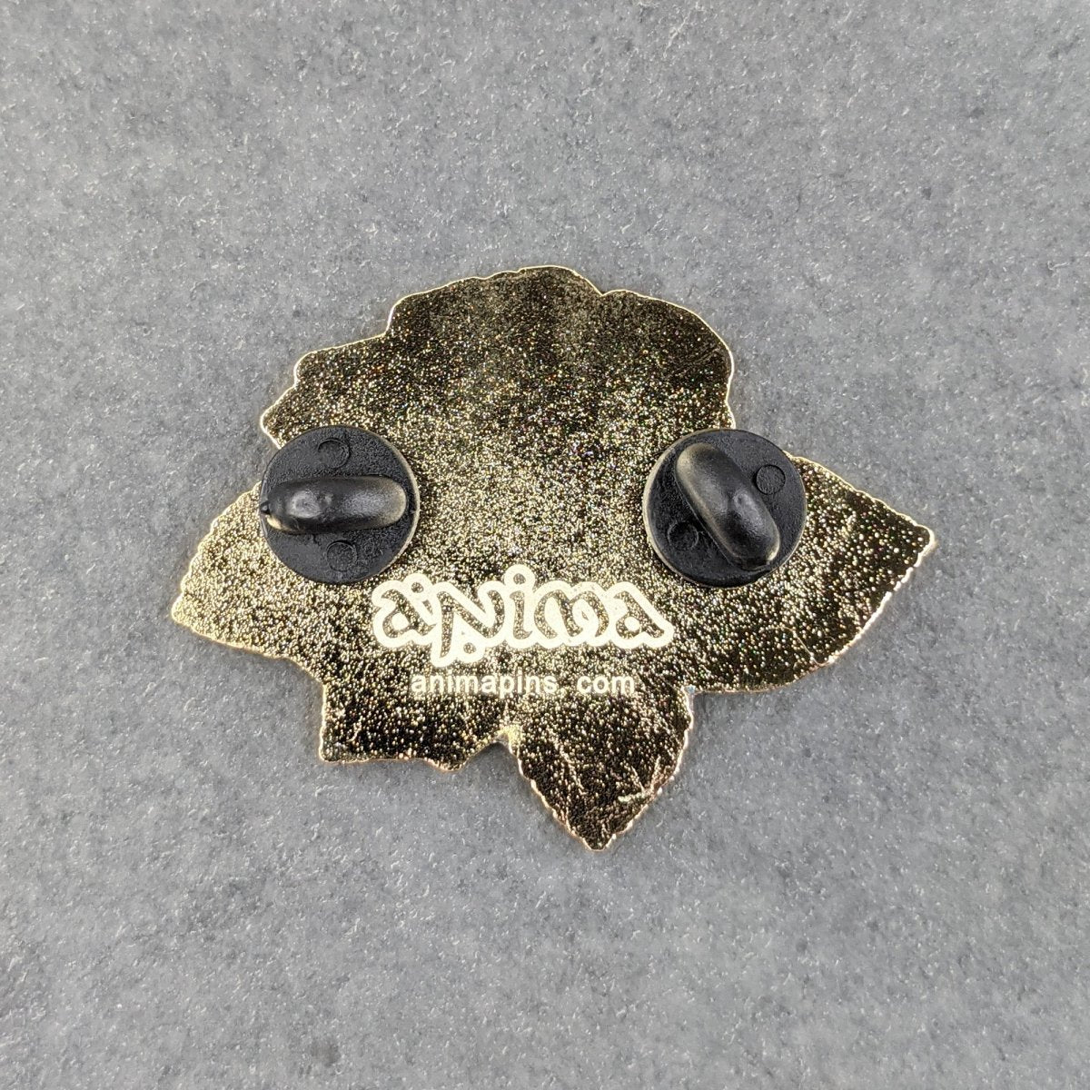 Black Rose Blossom Enamel Pin (B Grade)