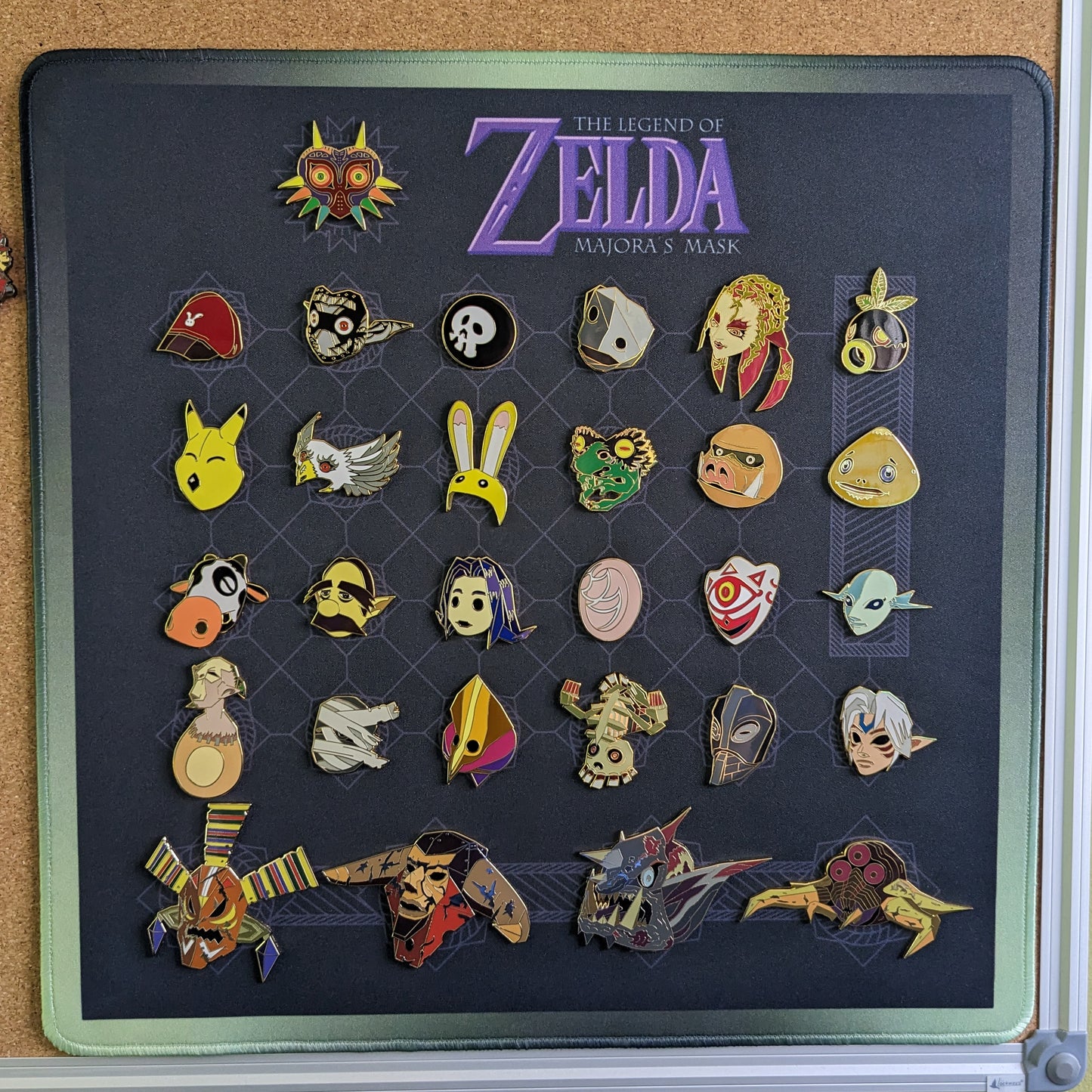 The Legend of Zelda: Majora's Mask Enamel Pins