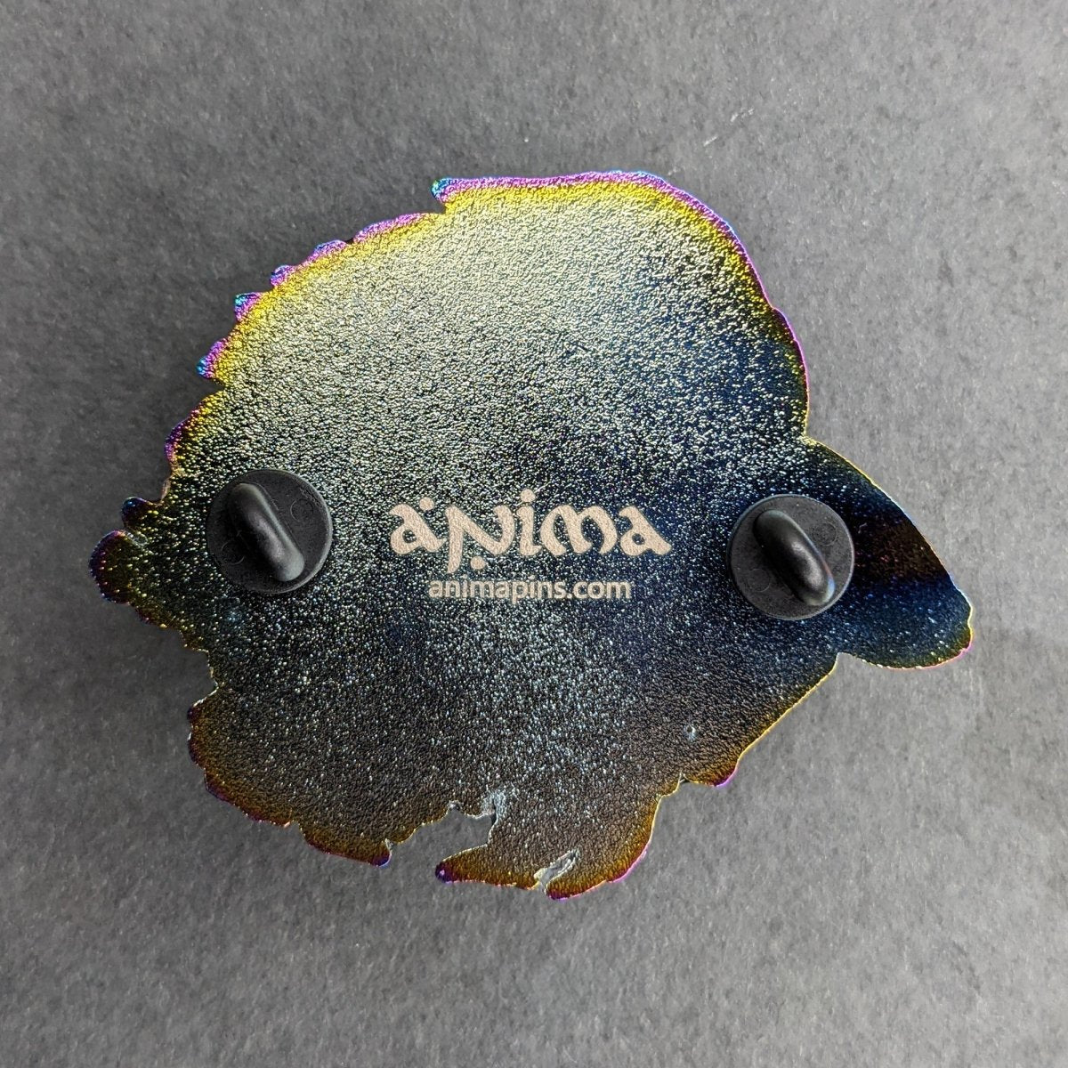 Pink Cloud Betta Fish Enamel Pin (B Grade)