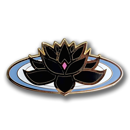 Black Lotus Enamel Pin