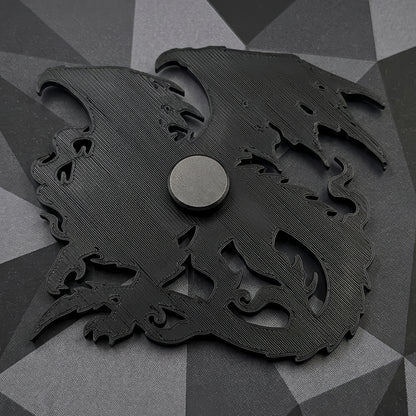 Dark Dragon Collectible Art Magnet