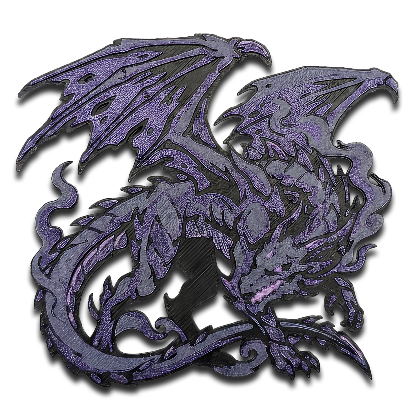 Dark Dragon Collectible Art Magnet